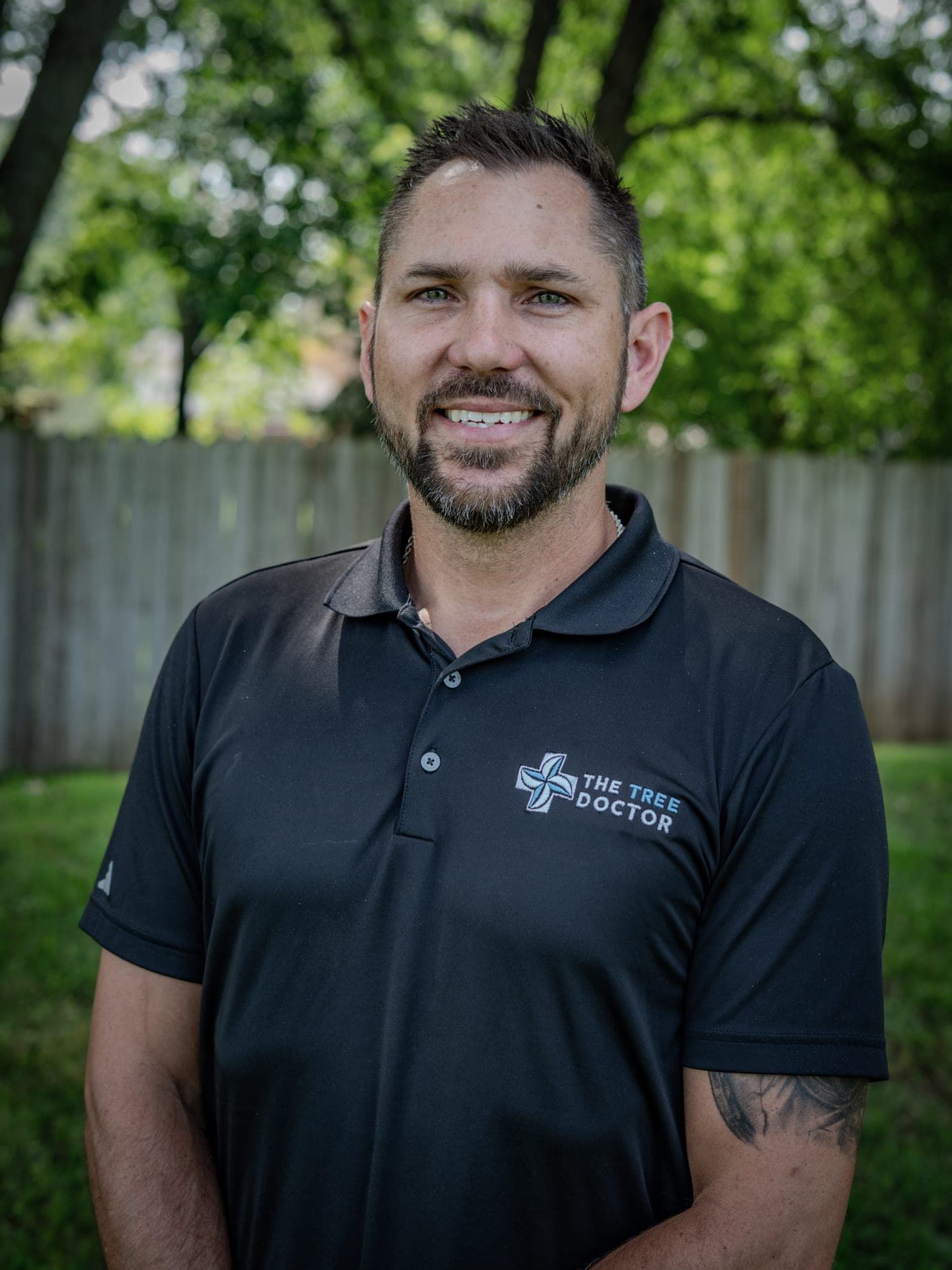 Jordan Odem, ISA Certified Arborist and owner of The Tree Doctor